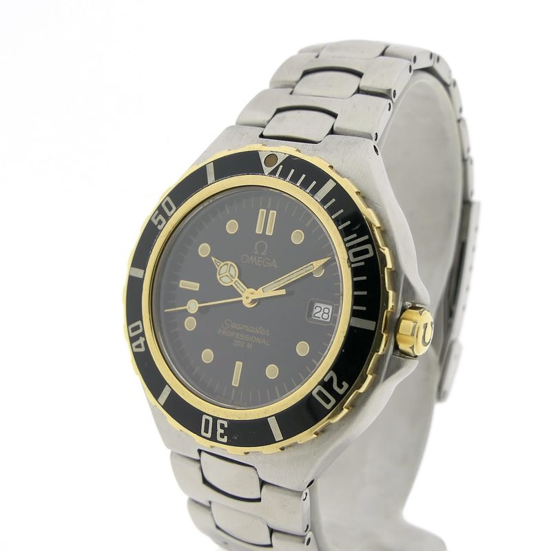 Image 2 of Omega Seamaster Pre-Bond; Goud/stalen heren horloge
