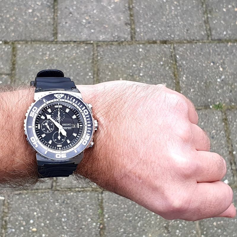 Image 6 of Seiko Scuba; Semi-vintage Chronograph men's watch