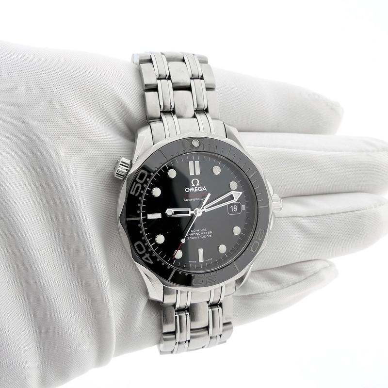 Image 15 of Omega Seamaster 300m Co‐Axial Chronometer 41mm; Automatic diving watch