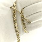 Image 9 of Two-tone gold fantasy link necklace