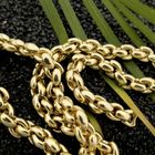 Image 2 of Golden Robust Cable Chain Necklace