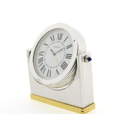 Image 2 of Cartier Ronde Personal Line; Table clock / Desk clock