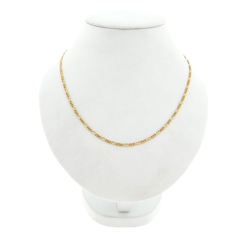 Image 3 of Golden Figaro link chain