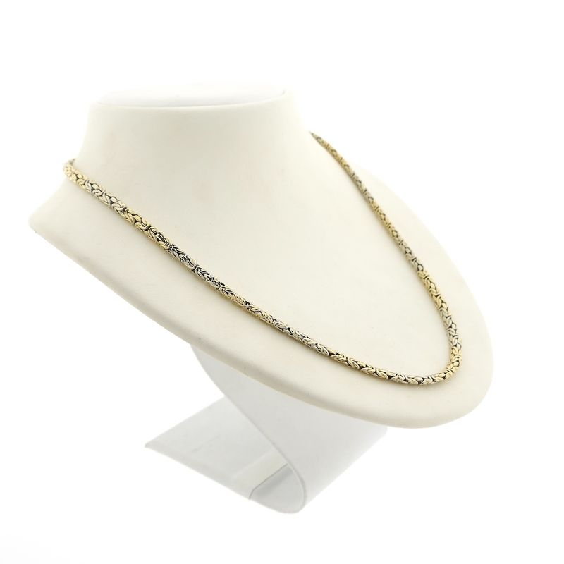 Image 3 of Two-tone gold king's chain