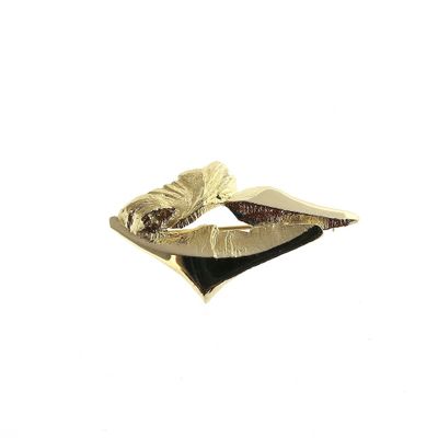 Gold brooch; Riitta Hakala Image 1 of Gold brooch; Riitta Hakala