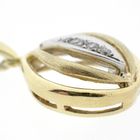 Image 7 of Golden fantasy pendant with diamond 0.03 ct.