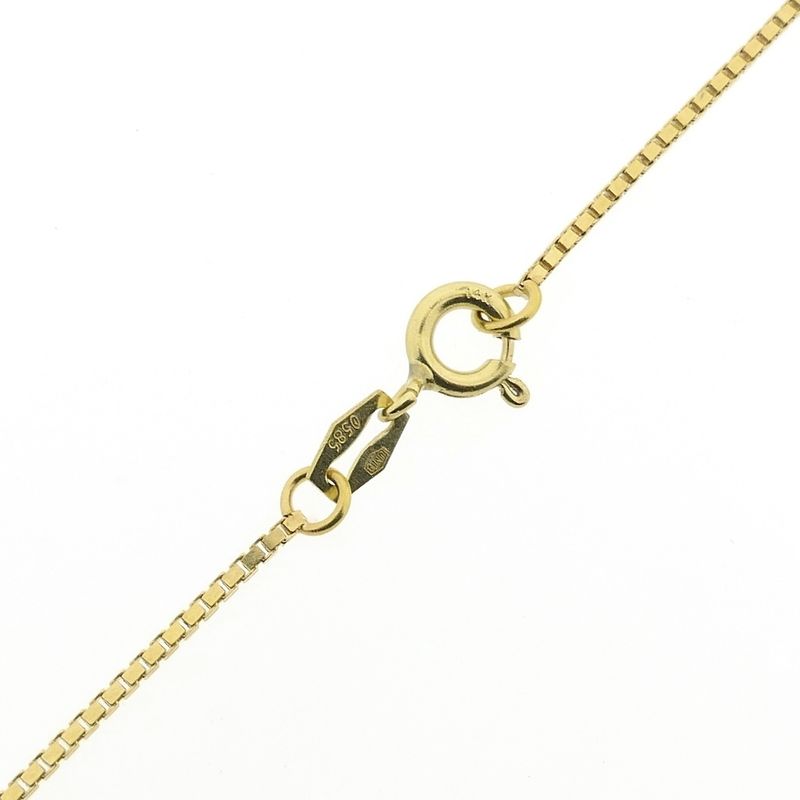 Image 7 of Golden Venetian link chain | 71 cm