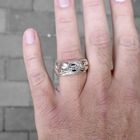 Image 3 of Silver Buddha to Buddha ring