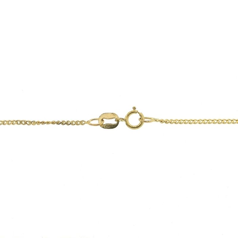Image 3 of Gold gourmet link chain | 50 cm
