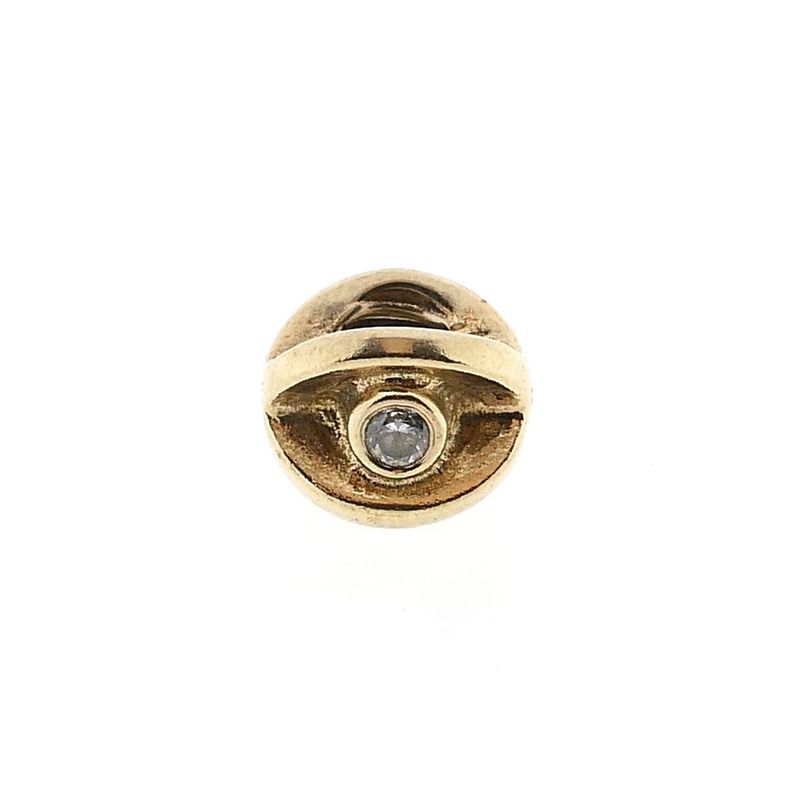 Image 3 of Pandora Charm; Gold; Zirconia Eye