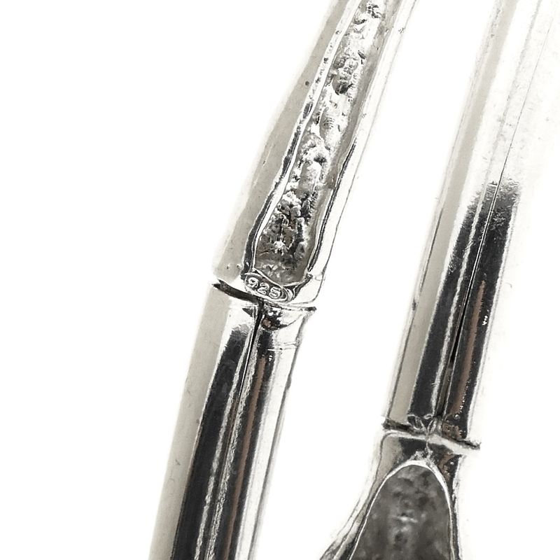 Image 6 of Silver clamp bracelet with a ram's head | Ø 59 mm