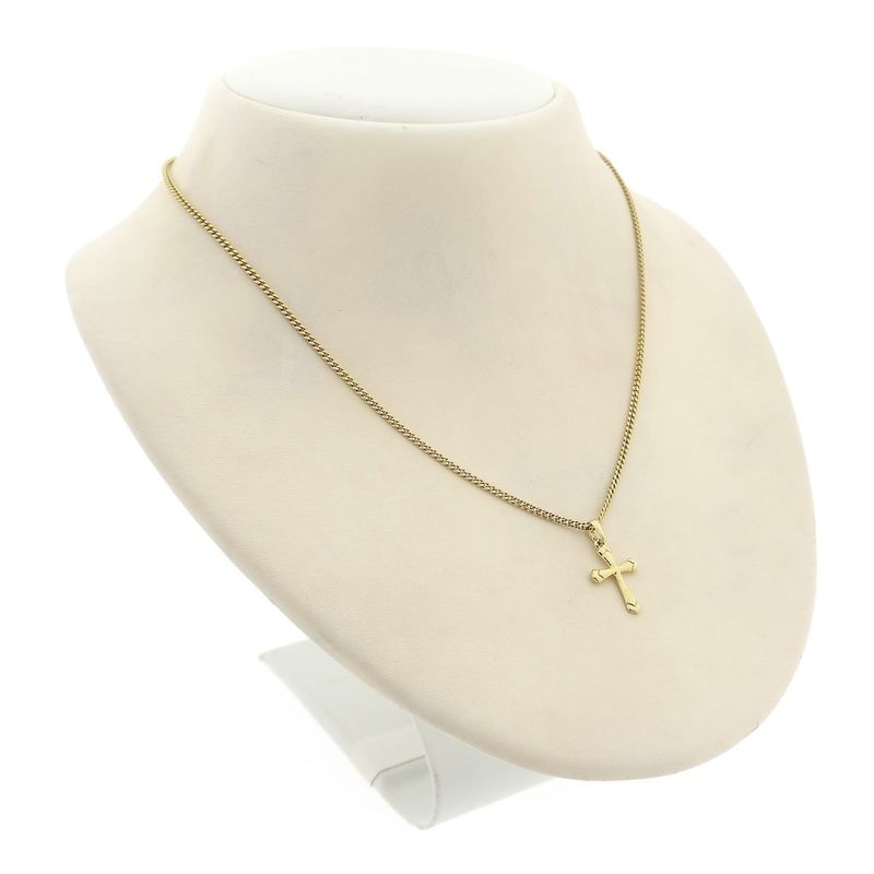 Image 10 of Gold pendant of a cross