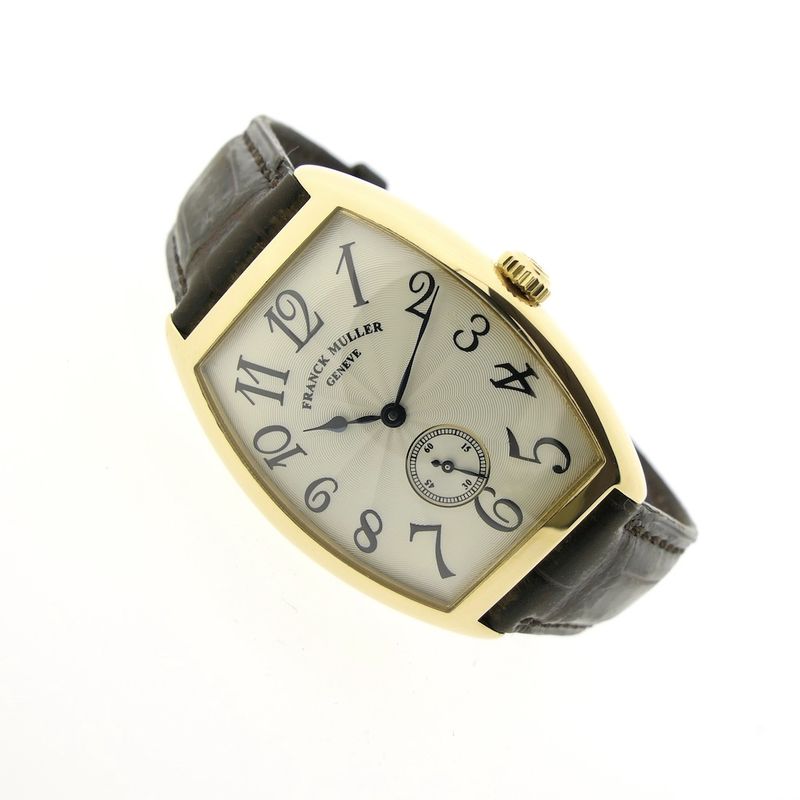 Image 10 of Franck Muller Casablanca Cintrée Curvex; 18k. Gold watch