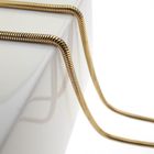 Image 10 of 18 carat snake link chain | 54 cm