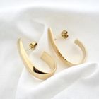 Image 4 of Gold vintage fantasy stud earrings