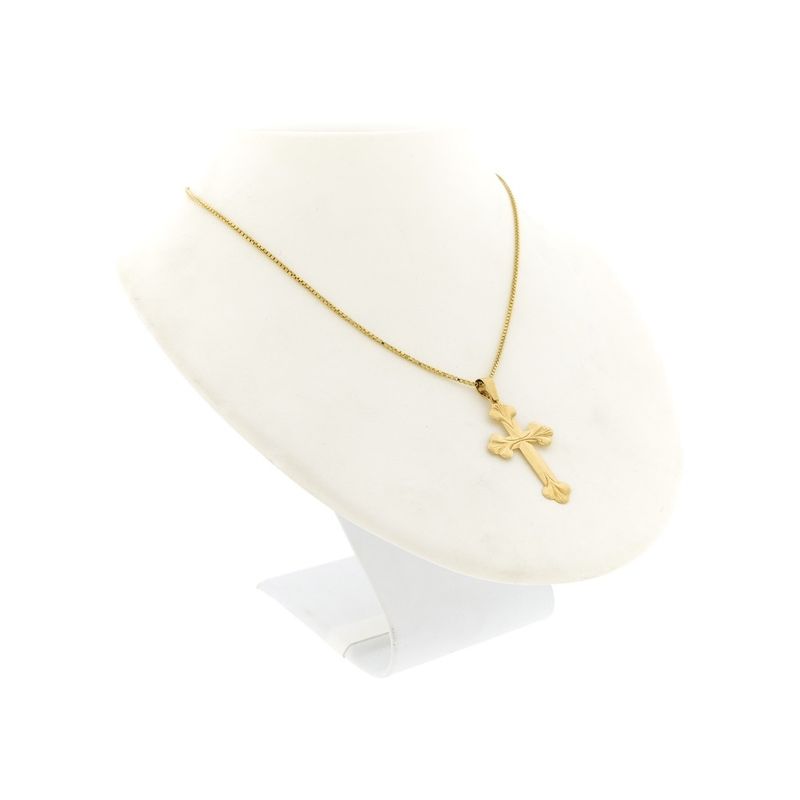 Image 4 of Gold pendant of a cross