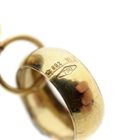 Image 7 of 18 carat gold globe pendant with enamel