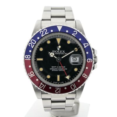 Image 1 of Rolex GMT-Master 'Pepsi' 16750; Vintage men's watch