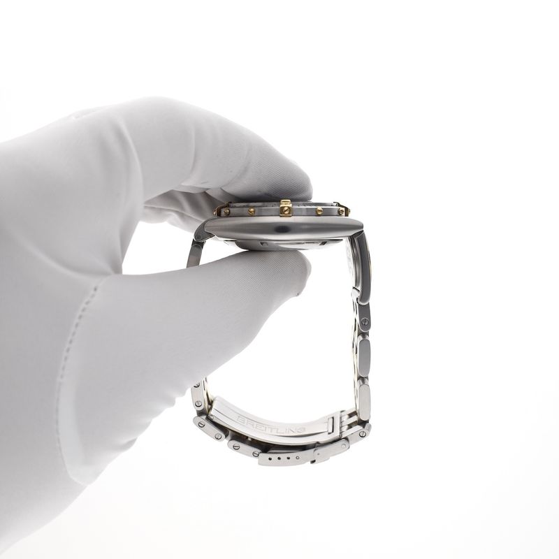 Image 6 of Breitling Chronomat Pilot's Chronograph 81.950; Chronograph men's watch with UTC