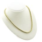 Image 5 of Gold necklace with foxtail link | 45 cm