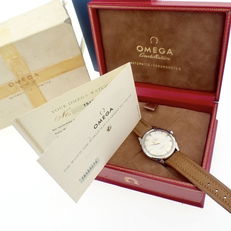 Image 12 of Omega Constellation Automatic; NOS/new 1956 full-set