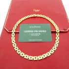 Image 10 of Cartier gold Bismarck link necklace