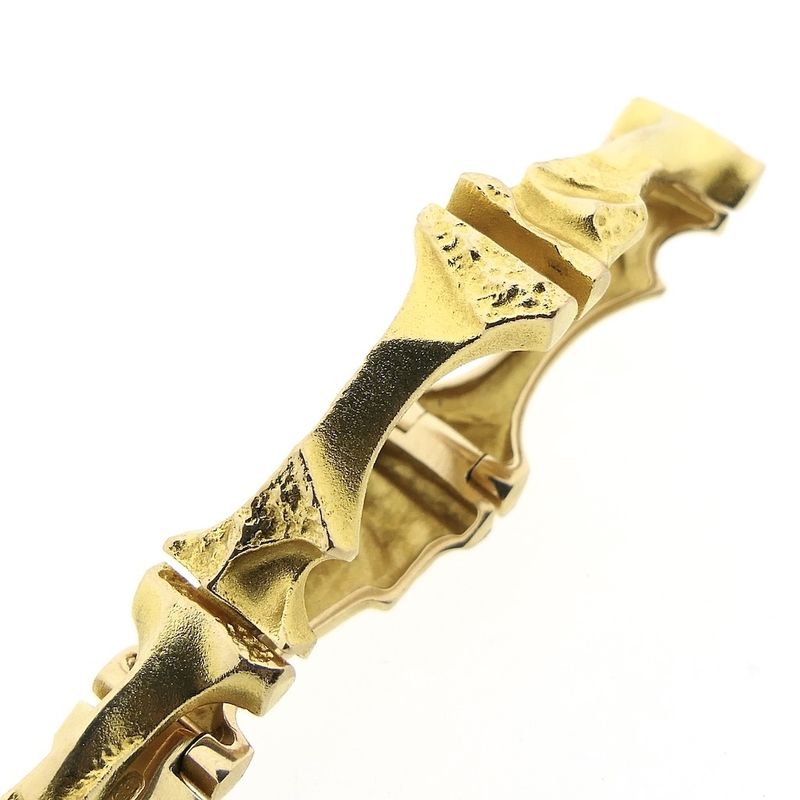 Image 6 of Gold Lapponia bracelet; Mukka | 17 cm