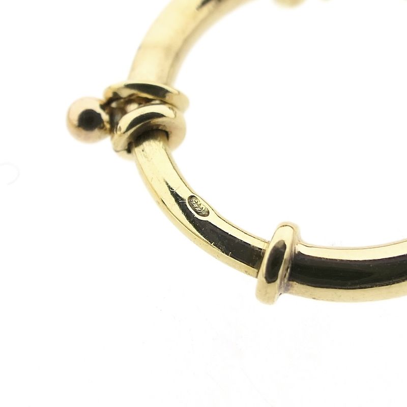 Image 6 of Vintage gold watch chain; Chatelaine (for a pocket watch)