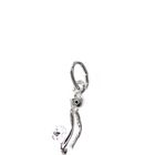 Image 4 of Silver charm of a basketball player