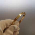 Image 10 of Gold slave bracelet | Ø 59mm