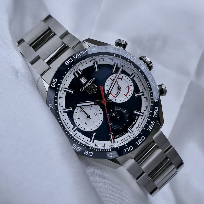 Image 13 of TAG Heuer Carrera '160 Years Anniversary' Limited Edition; Chronograph men's watch