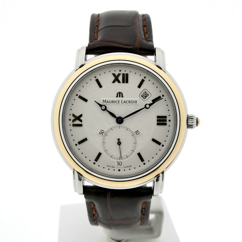 Image 7 of Maurice Lacroix Masterpiece 'Peseux Classic' MP7028; 18k gold/steel men's watch