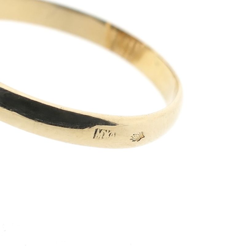 Image 6 of Gold ring with garnet stones | Vintage