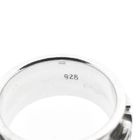 Image 4 of Wide silver ring with Celtic pattern