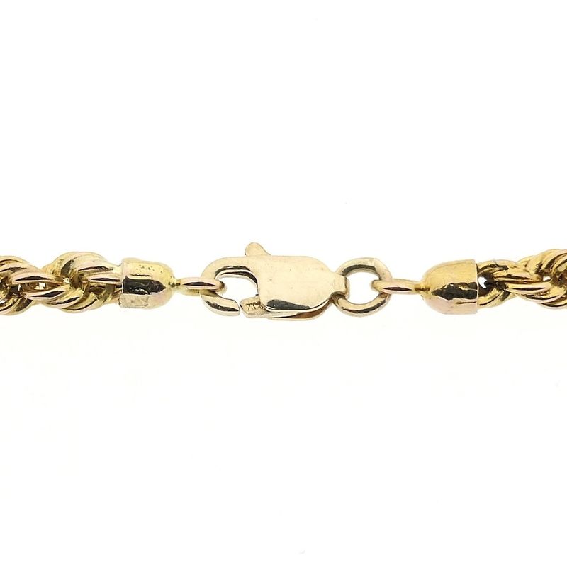 Image 6 of Gold twisted link chain