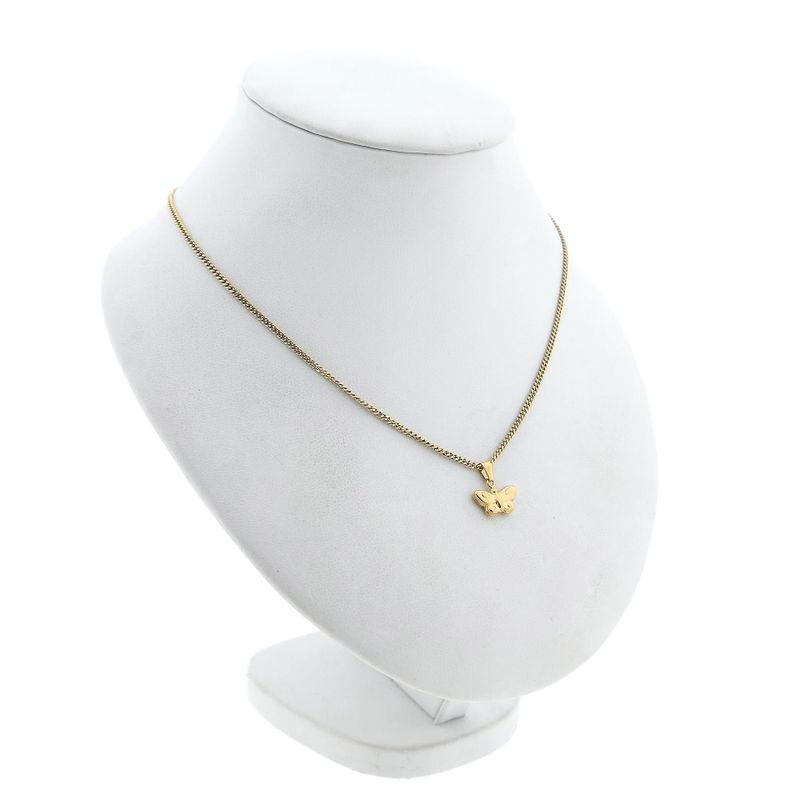 Image 5 of 18K Gold Butterfly Pendant
