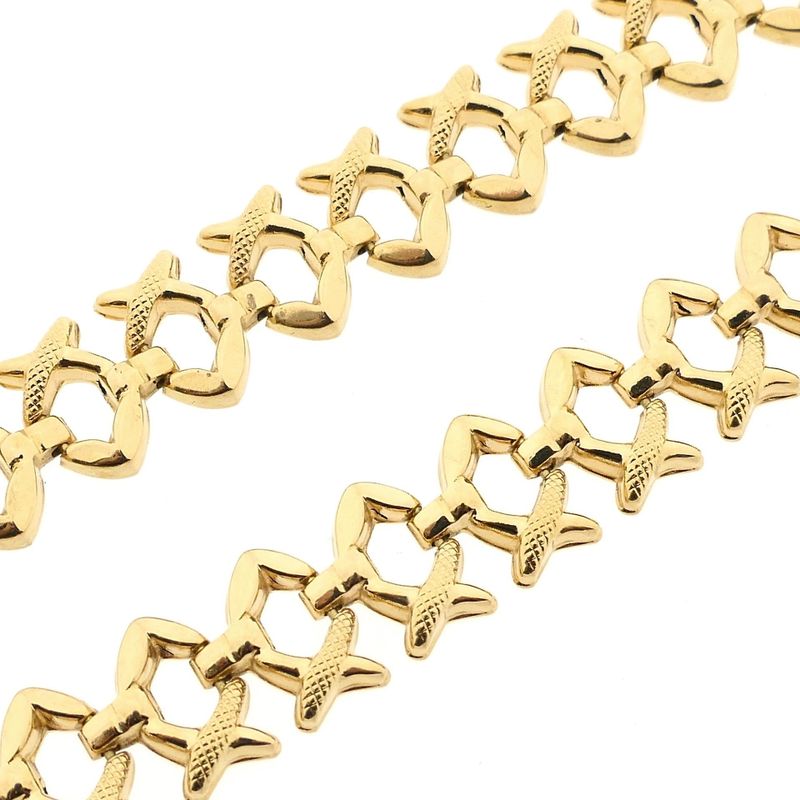 Image 7 of Gold Fantasy Link Necklace