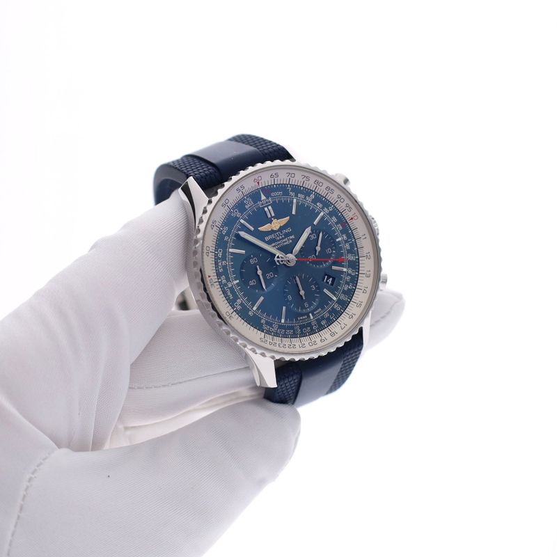 Image 13 of Breitling Navitimer 01 46mm Chronograph AB012721/C889; Automatic Men's Watch