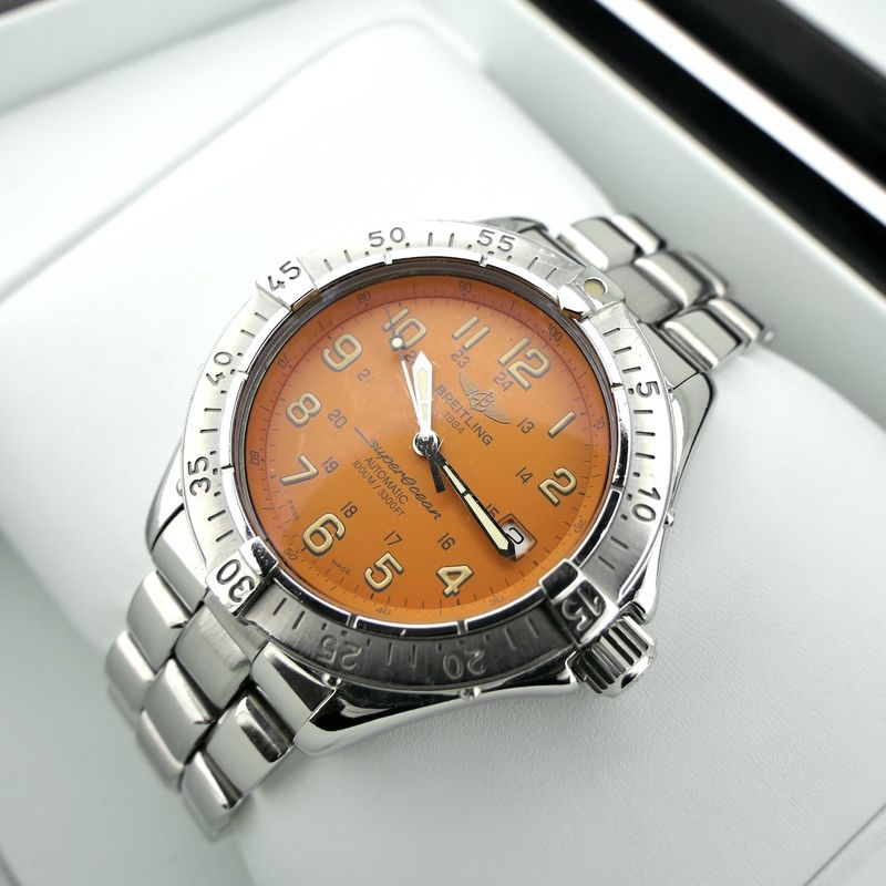Image 10 of Breitling Colt Superocean 'Coral' A17040; Automatic men's diving watch