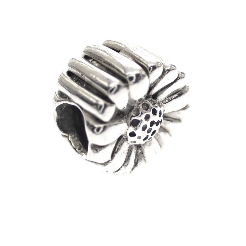 Image 3 of Pandora charm; Silver; Daisy
