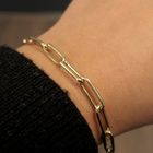 Image 6 of Gold closed forever bracelet