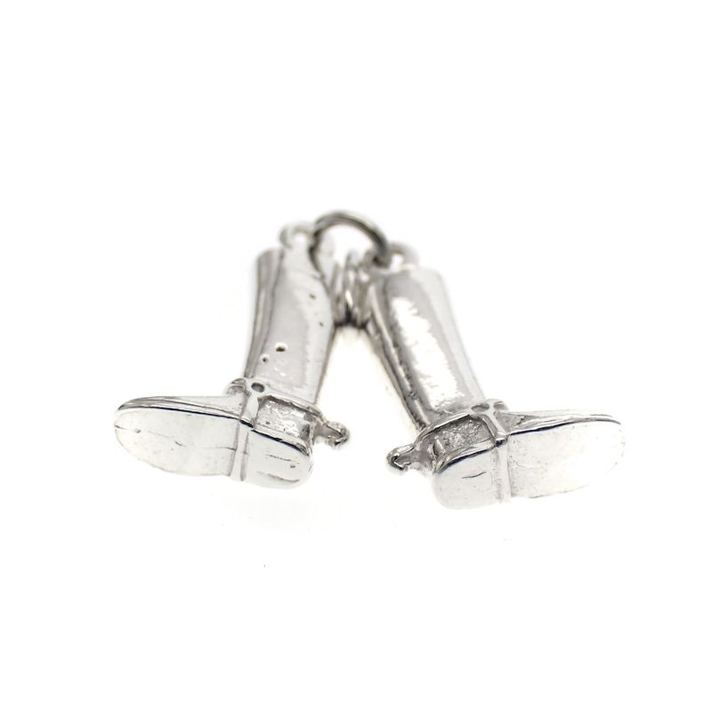 Image 3 of Silver charm; Cowboy boots