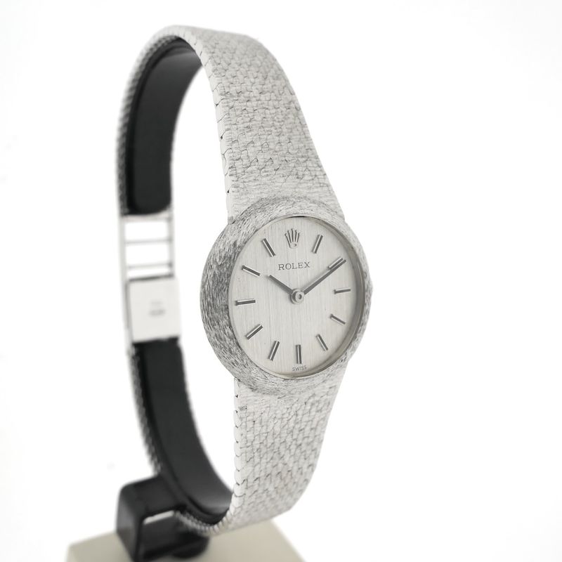 Image 3 of Rolex Classic 'Cocktail'; Vintage 18k white gold women's watch