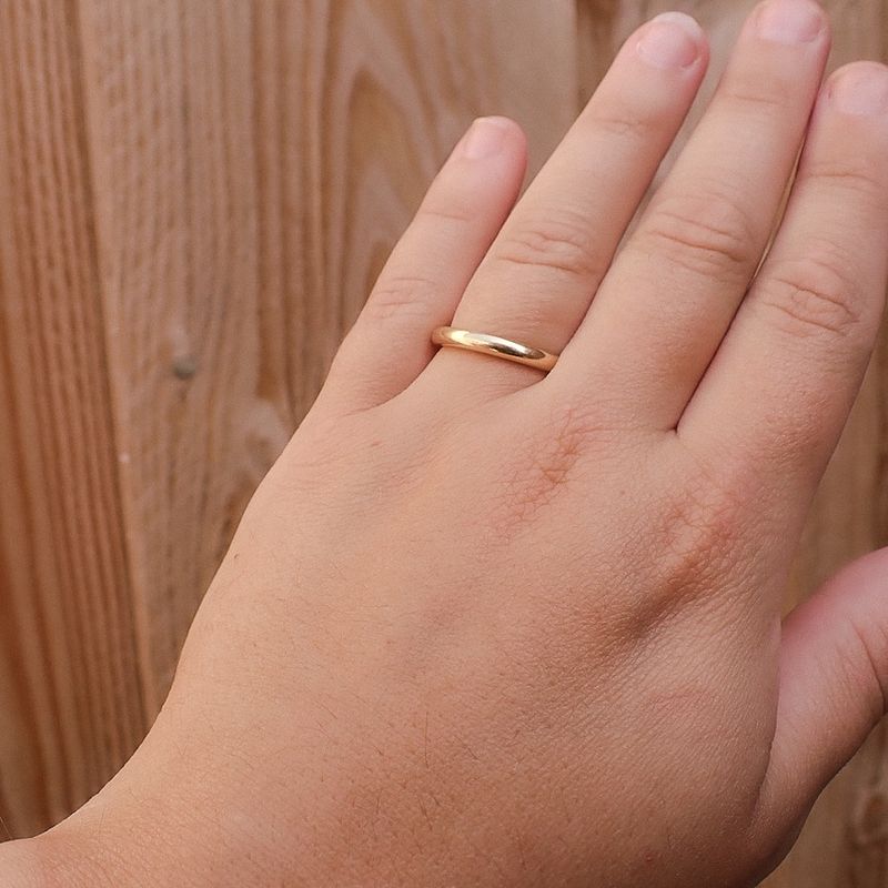 Image 4 of 18K Gold Slide-On Ring | Paul Simons