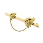 Image 8 of Gold brooch with ladybugs