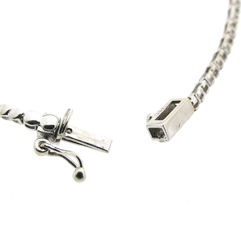 Image 5 of 18-karat white gold fantasy link bracelet with diamond; 1.45 ct. | 19 cm