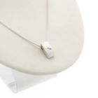 Image 3 of White gold pendant with diamond | 0.09 ct.