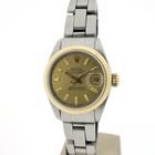 Image 8 of Rolex Datejust 26mm 69173; 18k gold/steel women's watch