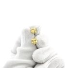 Image 6 of Gold faceted stud earrings