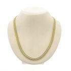Image 1 of Gold French gourmet link necklace | 45 - 48 cm